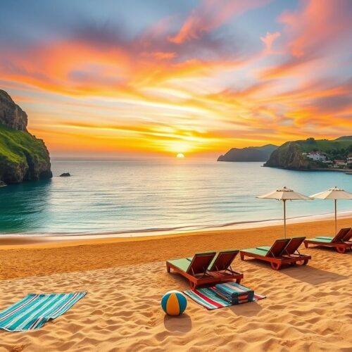 beach vacation packages including flights to northern portugal