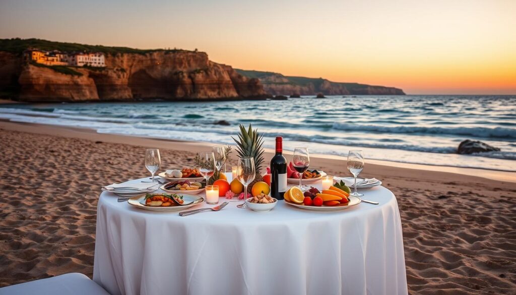 Dining at Algarve beach resorts