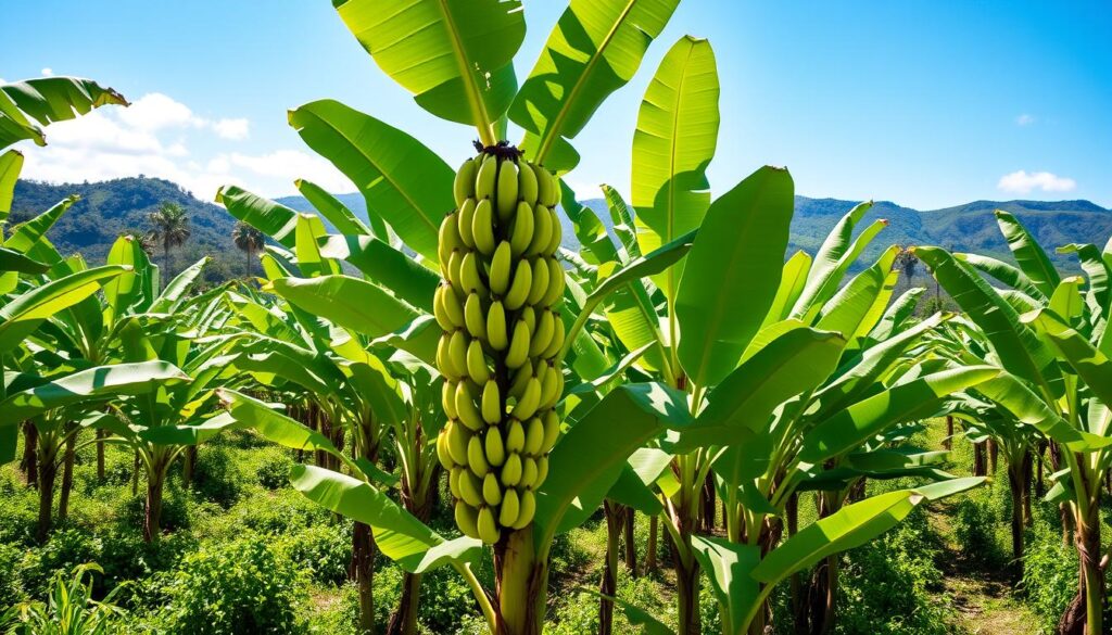 Madeira banana plantation