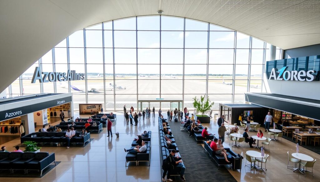 azores airlines airport facilities