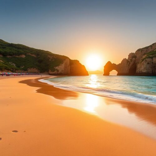 flights transfers and hotel portugal beach