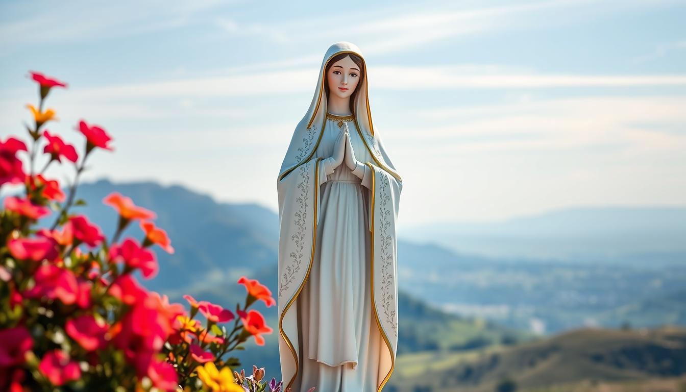 lady of fatima statue portugal