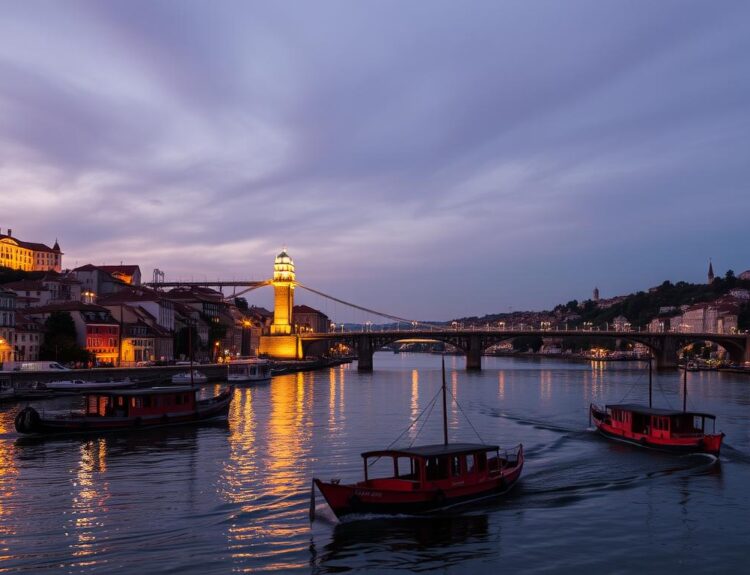 time in porto portugal