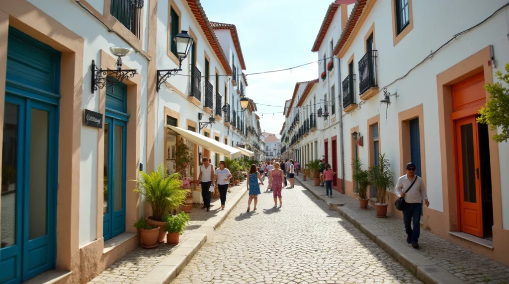 Street in Comporta, Portugal