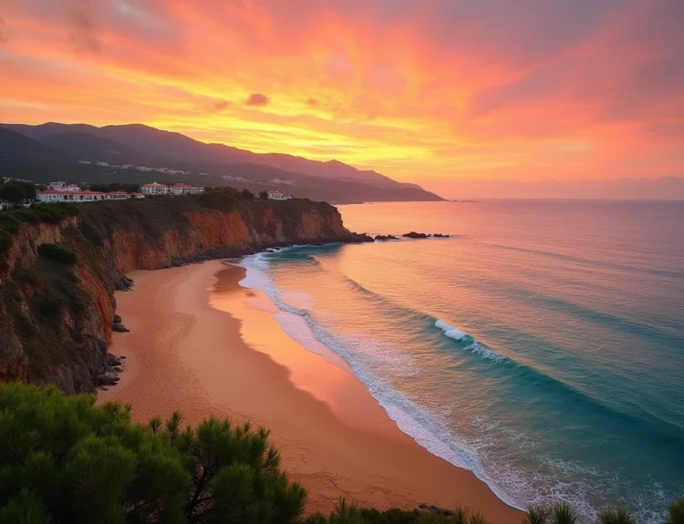 Costa Terra Portugal at Sunset