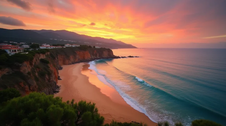 Costa Terra Portugal at Sunset