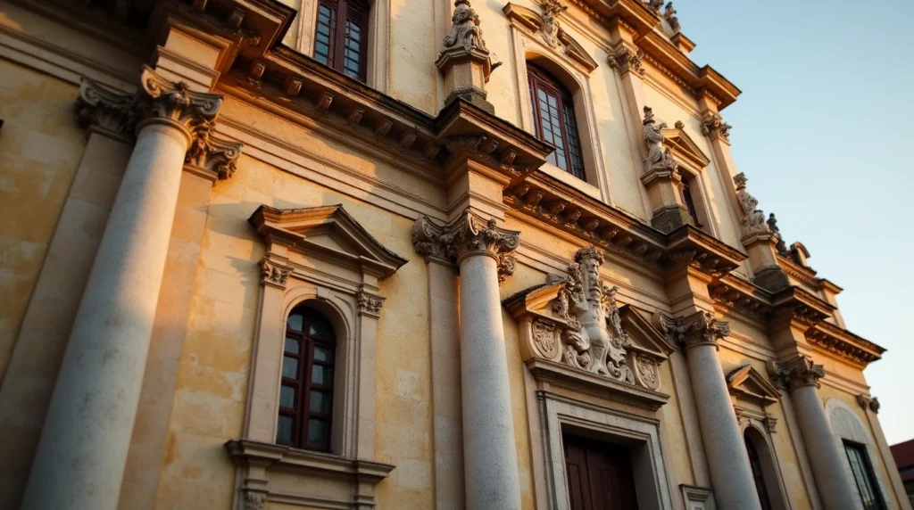 Igreja Matriz in Caminha, Portugal, showcasing its Renaissance facade